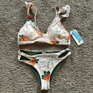 SHEIN bikini, reversible bottoms